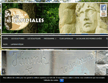 Tablet Screenshot of lapidiales.org